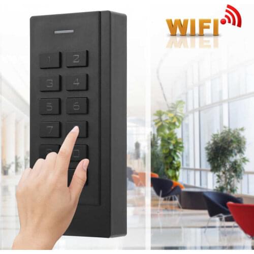 125KHz WiFi Standalone access control Keypad RFID Password ID Card APP Remote Opening Keypad Backlit Support for Wiegand 26