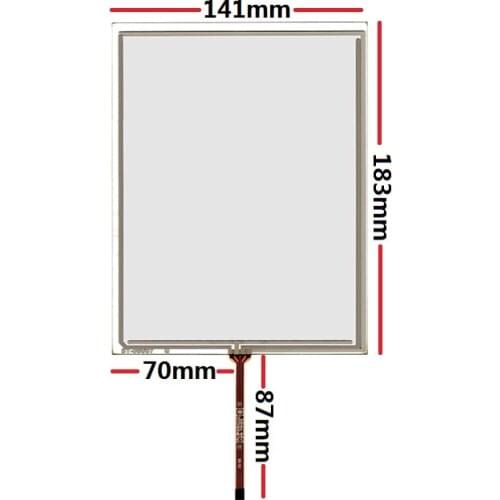 New 8 "touch screen 183*141mm is suitable for LCD screen handwriting external screen DVD navigator touch screen