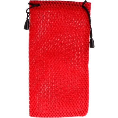 Portable Multifunctional Dustproof Mesh Check Bag Sunglasses Bag Storage Bag Coin Purse Drawstring Bag Coin Bag