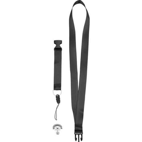 1/4 Action Camera Mount Neck Strap Outdoor Sightseeing Accessories for Insta360 One X/X2 Hand Rope Wrist Lanyard