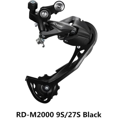 SHIMANo-RD-M2000 es adecuado para bicicleta de montaña, barandilla / RD-M4000, disco trasero, desviador trasero, 9/27 velocidade