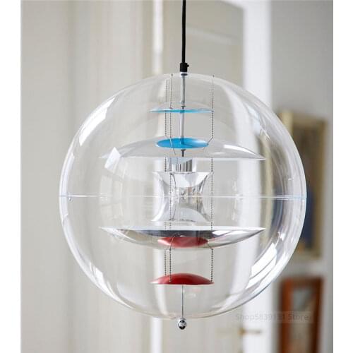 Nordic Design Pendant Lights Planet Globe Lamp for Hotel Villa Living Room Decor Kitchen Hanging Lamps Restaurant Light Fixtures