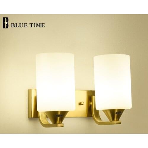Modern Led Wall Light New Home Indoor Gold Frame Wall Lamp For Living Room Bedroom Bedside Dining Room Kitchen Ligth Fixture