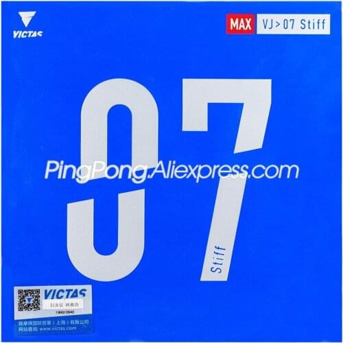 VICTAS VJ>07 STIFF VJ 07 Table Tennis Rubber (Made in Japan) Pips-in Original VICTAS VJ > 07 VJ07 Ping Pong Sponge