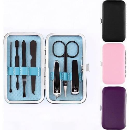 1 set Stainless Steel Dead Skin Remover Toenail Ingrow Edge Cut Manicure Pedicure Scissor Tweezer Nail Clipper Set Nail Tools