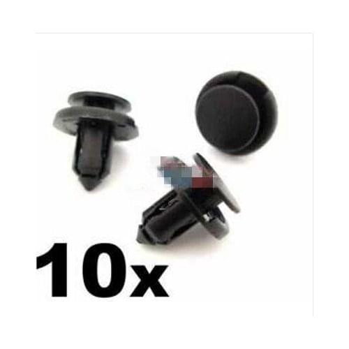 10x 8mm For Plastic Bumper, Radiator & Grille Clips for Toyota Cars inc Yaris, For Aygo
