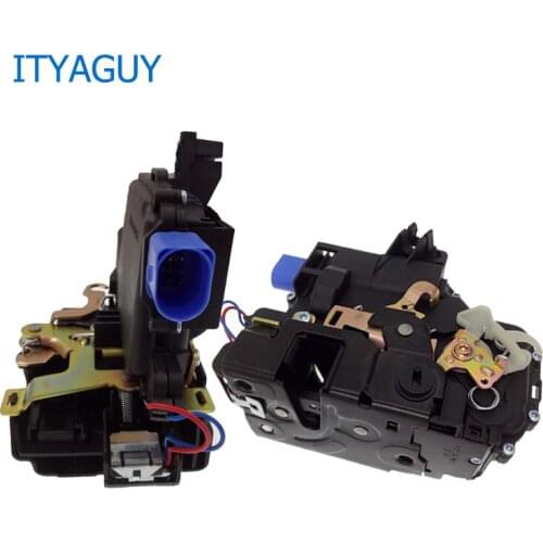 2pcs 3B4839016AG Rear Right Side Door Lock Actuator Central Mech*anism for V*W PO*LO 9N V*W T5 Transporter Cara*velle Mul*tivan