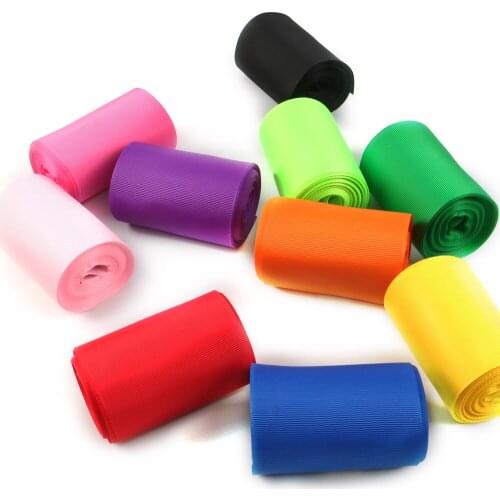 23Multi-Colors 10Yards 3" 75mm Grosgrain Ribbon Fabric Red Tape Crafts Hair Bow Home Packing Gift Wrapping DIY, 10Y40734