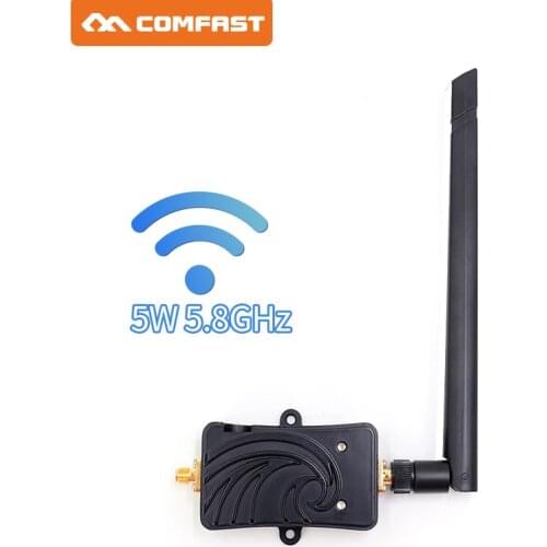 5Ghz 5W SMA Wireless Wifi Signal Booster Repeater Broadband Amplifiers with antenna for Wireless Router wireless WIFI adapter