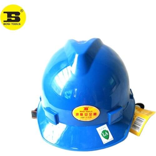 BOSI Construction Hard hat safety helmet Blue