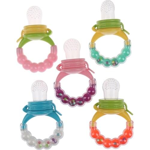 Baby Nimbler Pacifier clip For Fruit Infant Food Nibbler Holder Nipples Silicone Soother Nipple Feeding Teat Pacifier Bottles
