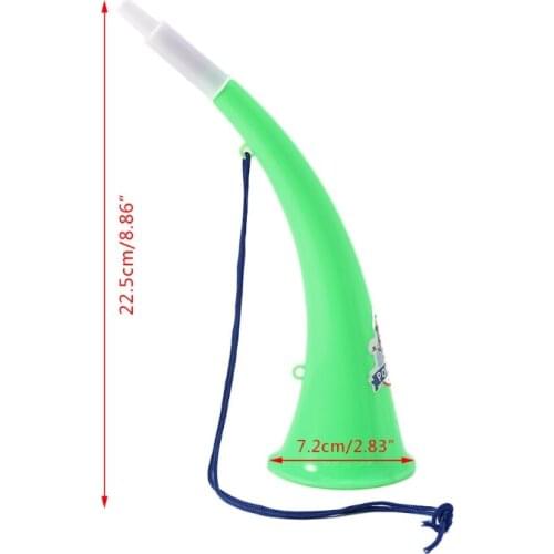 E9LE Football Game Fans Cheerleading Refueling Props Ox Horn Vuvuzela Kid Trumpet Toy