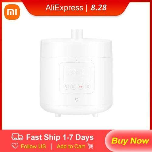 Xiaomi Mijia Electric Pressure Cooker 2.5L Multicooker Household Kitchen Electric Rice Cooker Slow Cooker Work With MiHome APP