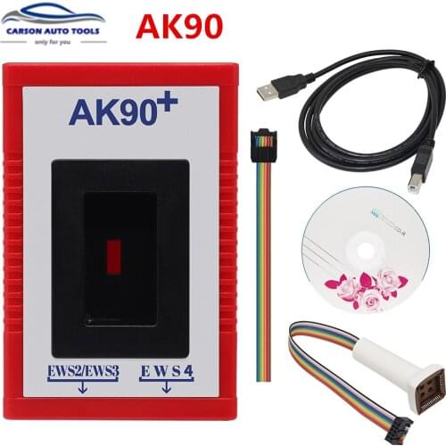 Tools For Auto Ak90 Plus For Bm W V3.19 Ak90+ Obd2 Car Key Programmer For Bm W Ews From 1995-2009 Ak90 Key Programmer