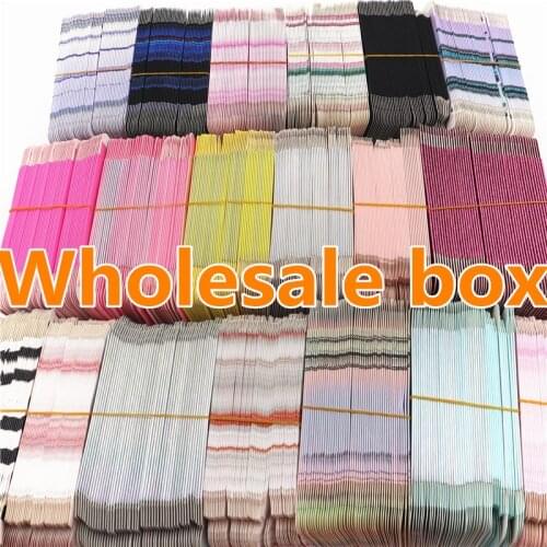 Newes 50/100pcs Carton Paper Packing Box for 25mm long EyeLash Wholesale Bulk Cheap Lashes Storage Pretty Packaging