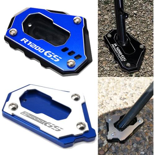 Motorcycle High Quality Side Stand Extension Kickstand Plate for BMW R1200GS LC K50 R1200GS Adventure LC K51 Rallye 2013-2019