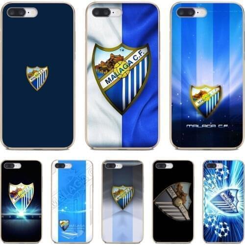 For Samsung Galaxy J5 J6 J7 J8 J1 J2 J3 J4 Plus 2018 Prime 2015 2016 2017 Soft Cover Bag USA-Malaga-FC-Football-Soccer-team-logo