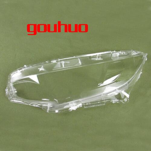 Headlamps Cover Glass Headlights Lens Transparent Lampshades Lamp Shell Masks for Honda Civic 2016 2017 not fit led headlamp