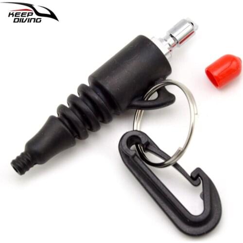 Scuba Diving Air Gun Nozzle for Standard BC BCD Inflator Hose Clean Gear Tool