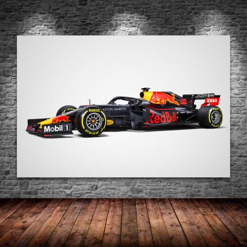 Modern Wall Art Astons Martin RB15 Formula F1 Racing Cars Posters Canvas Painting With DIY Framed Living Room Decor