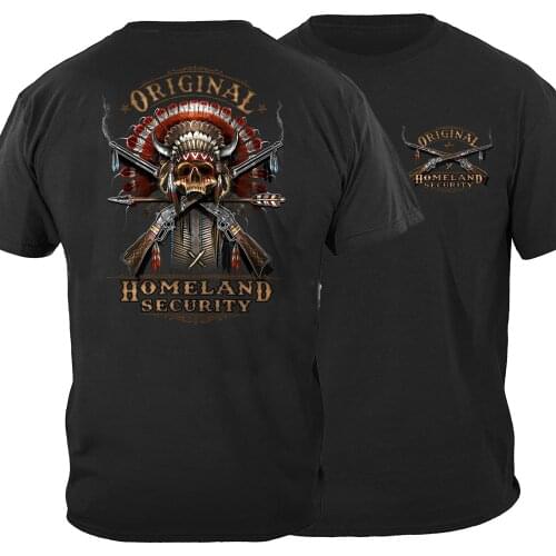 2nd Amendment Original Homeland Security T-Shirt. Summer Cotton Short Sleeve O-Neck Mens T Shirt New S-3XL