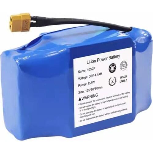 Original 36v 4.4Ah Rechargeable Lithium Battery 10S2P 4400mAh 18650 Electric Self Balancing Scooter Twist Car Batteries Unicycle