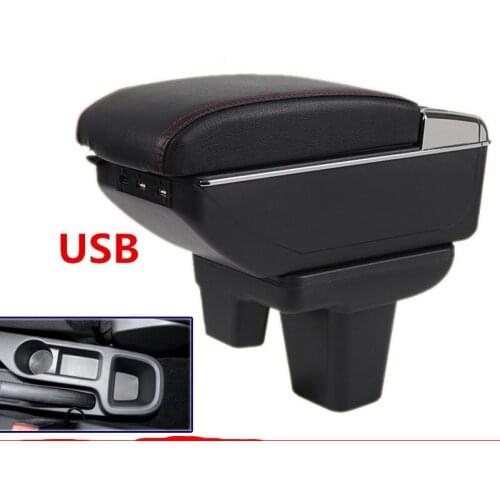 For MorrisGaragesMG3 mg3 armrest box central Store content box cup holder ashtray interior + 7USB 2017-2018