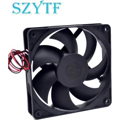 SZYTF New MGA12012HF-A25 12CM 120mm 12V 0.45A Gale quiet power supply chassis cooling fan 120*120*25mm