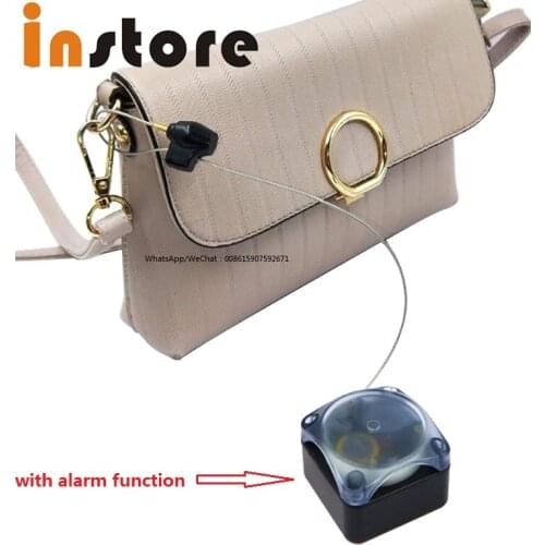 10 Pcs Retractable Anti-Theft Alarm Cable Box Merchandise Display Security Pull Box Recoiler Automatic Telescopic Wire Rope Lock