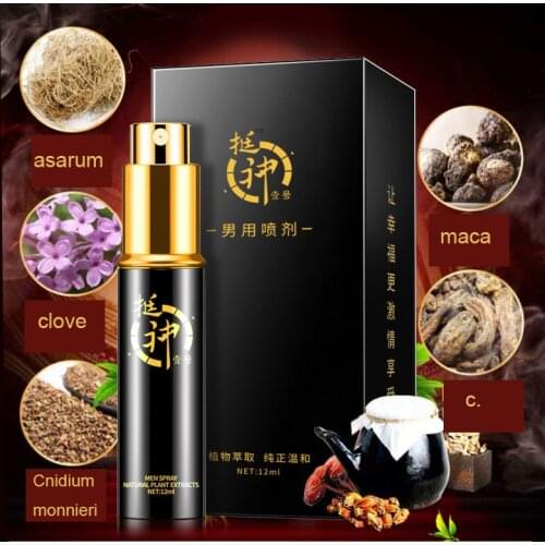 12ml Spray Powerful Sex Delay Products for Men Penis Extender Prevent Premature Ejaculation Enlargement Prolong 60 Minute