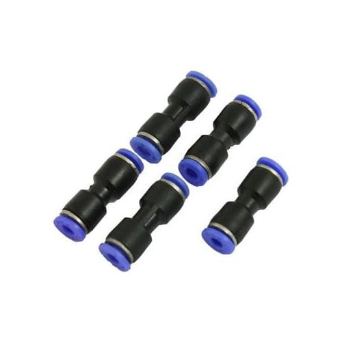 5 Pcs Quick Connector Straight Push In Fittings 4mm to 4mm Yyxpw