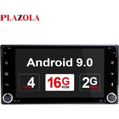 AutoRadio 2din Android 9.0 Car Multimedia Player For Toyota Land Cruiser 100 200 Prado 120 150 Rush Corolla Hiace Yaris Hilux
