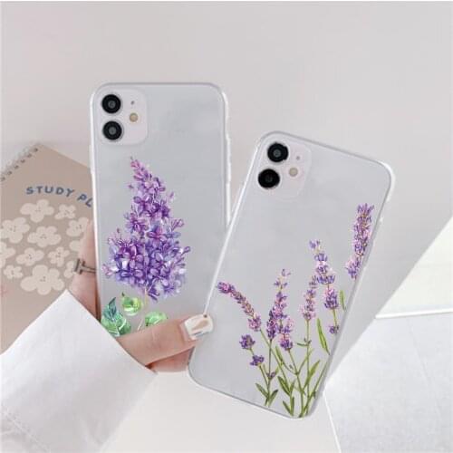 Fundas For Huawei P20 P30 P40 Mate 20 10 40 RS Pro Lite E P smart Y9 Prime Y7 Y6 Y7a 2019 2021 Nova 5T Honor 10i Lavender Cover
