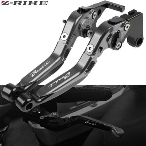 For Suzuki GSF 1200 BANDIT 2001-2006 GSF1200 Bandit Motorcycle Clutch Brake Lever Aluminum Extendable Adjustable Foldable Levers