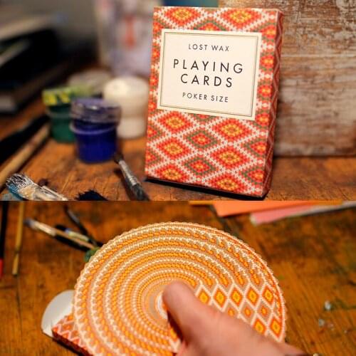 Lost Wax Deck Playing Cards Poker Size USPCC Limited Edition Custom Sealed New Magic Props