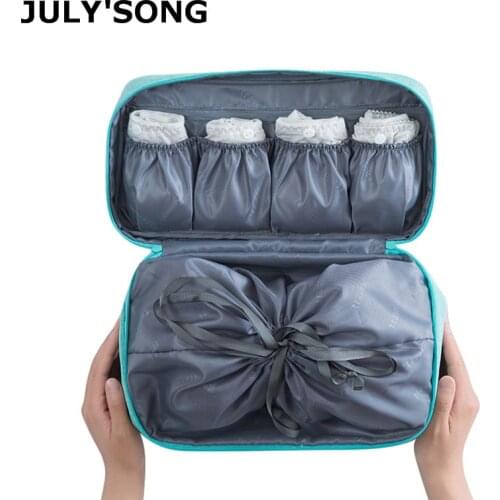 JULYS SONG Multifunctional Travel Underwear Clothes Portable Organizer Storage Bag Waterproof Large Capacity Travel Bag