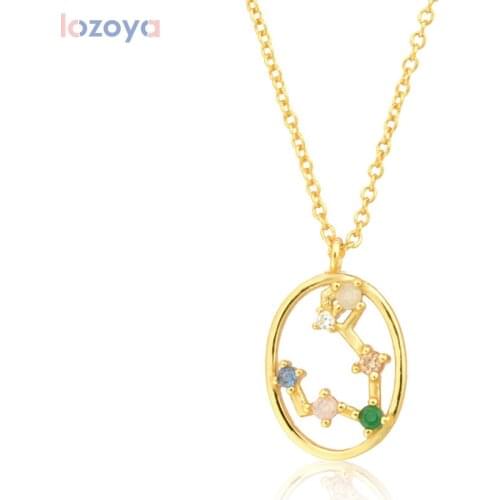 LOZOYA Silver Necklaces