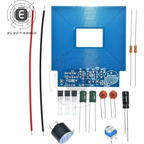 DIY Kit Simple Metal Detector Metal Locator 3V - 5V DC Electronic Production Metal Sensor Induction Suite Without Shell