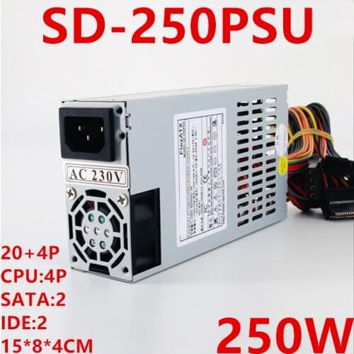 New Original PSU For R-Senda FLEX12V Small 1U Rated 200W Peak 250W Power Supply SD-250PSU FSPATX250W