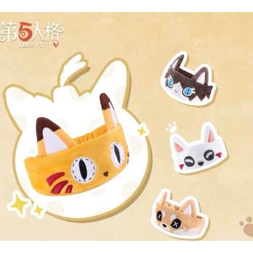Identity V LOST DOG Mr. Whiskers Alexander Follower Pet Cosplay Lovely hairpin for women hair band hairlace cute cos gift