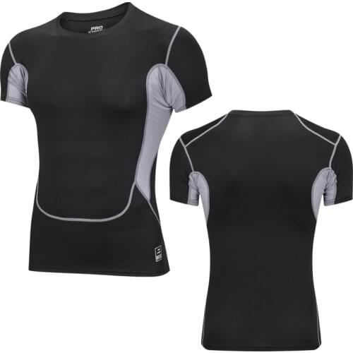 Sports Running T shirt Quick Dry Men gym shirt Workout Fitness Sports Running Athletic Top Sportswear ropa deportiva hombre