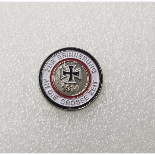 WWII 1914 German Cross Badge Pin COPY