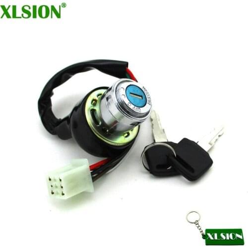 XLSION On/Lock/Off Three Position Key Switch For Redcat 50cc 90cc 110cc ATV Quad Kazuma Meerkat 50 50cc ATV
