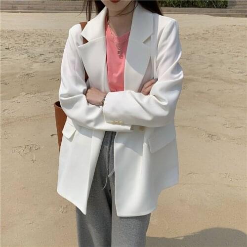 Internet Celebrity Fried Street Suit Jacket for Women 2021 New Korean Style Small Design Sense Niche Casual Suit Jacket Fashion