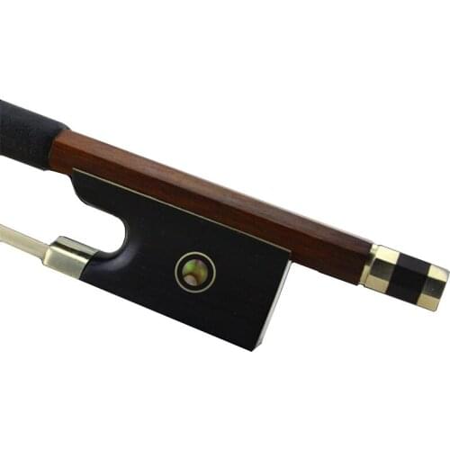 1pcs violin bow Size 4/4 violino Red sandal wood Bow Horse hair violin accessory bow accessories para violino