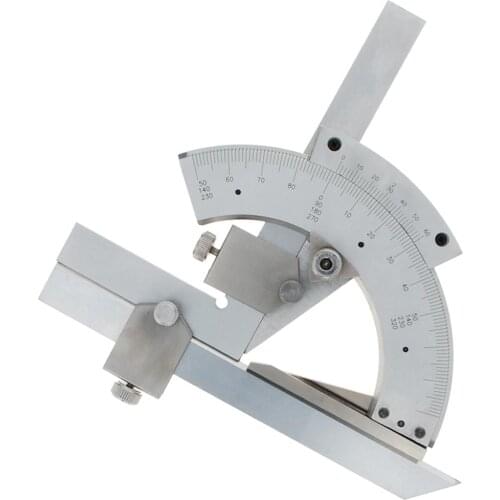 1Pcs Universal Bevel Protractor 0-320 Degrees Precision Angle Measuring Finder Ruler Woodworking Tools Engineer Angle Ruler