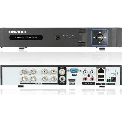 1080P Hybrid NVR AHD TVI CVI DVR 5-in-1 PTZ Network DVR CCTV Security P2P APP Control Motion Detection for Surveillance Camera