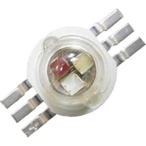 6 Pin 3W 6W 9W RGB 3 in 1 LED Epileds 30MIL 38MIL 45MIL Red 620 - 625 nm Green 520 - 525 nm Blue 460 - 465 nm 10Pcs/Lot CE RoHS