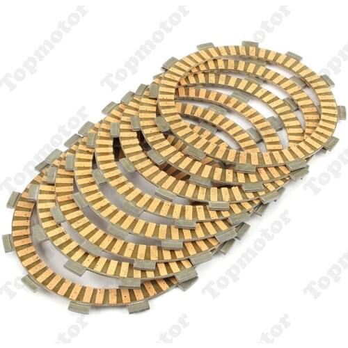 8Pcs Motorcycle Friction Clutch Plates Disc High Performance Fiber Clutch Plate Kit For Yamaha YZF R1 YZF-R1 1998-2003 2002 2001