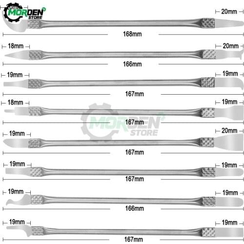 8in 1 IC Chip Repair Thin Tool Set CPU Metal Remover Burin To Remove For Mobile Phone Computer for CPU NAND IC Chip Dropship